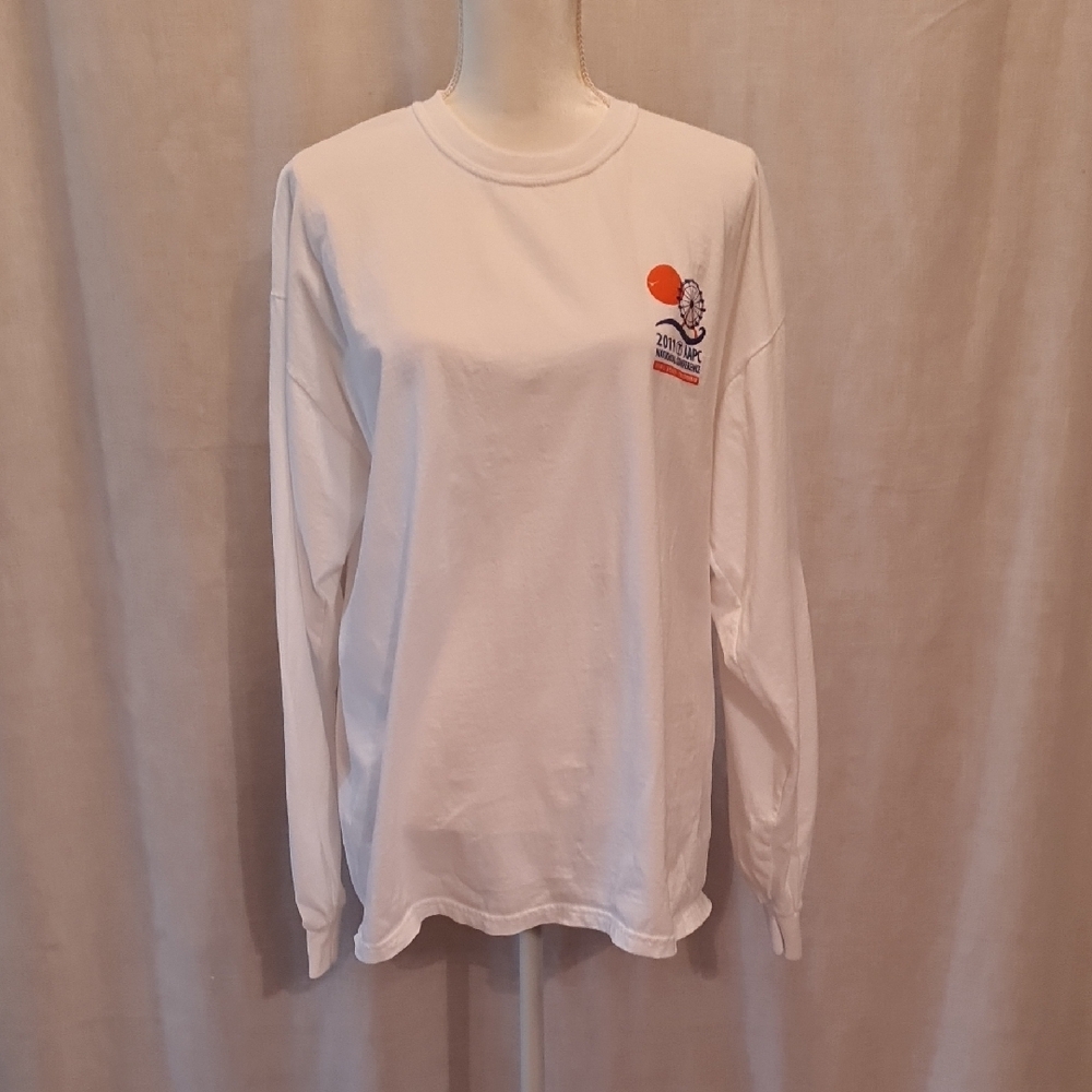 5/$15 AAPC 2011 National Conference White Long Sleeve Tee, EUC
